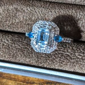 Aquamarine ring